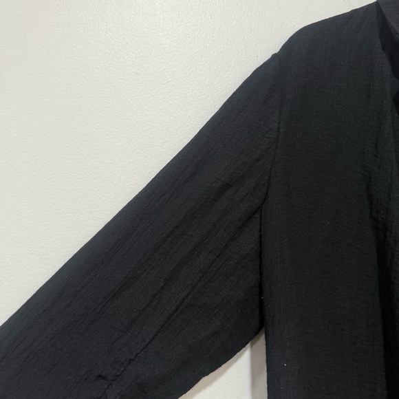 Chicos  women’s black open front blazer 2(12) - Picture 5 of 8